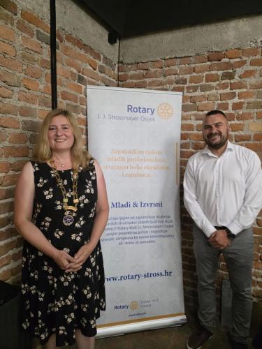 Svečana primopredaja predsjedničke dužnosti u Rotary klubu Osijek J. J. Strossmayer